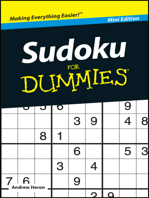 Title details for Sudoku For Dummies by Andrew Heron - Available